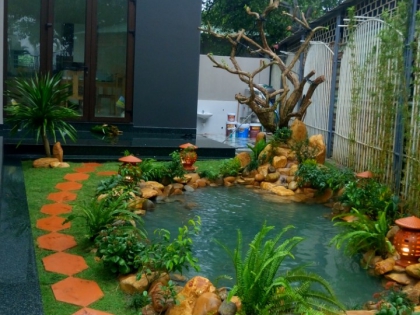 Trang trí sân vườn nhà tại Đà Nẵng
