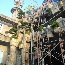 Núi nhân tạo, đá nhân tạo 11