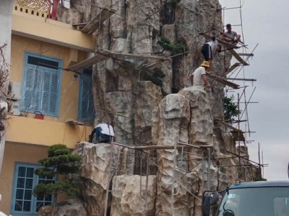 Núi nhân tạo, đá nhân tạo 15