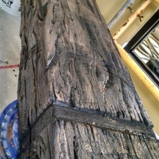 Đắp giả gỗ 05