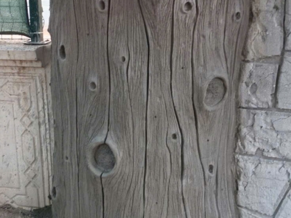 Đắp giả gỗ 06