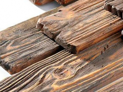 Đắp giả gỗ 09