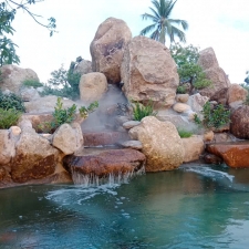 Thi công hồ cá koi 23