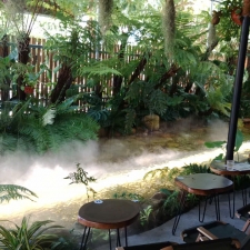 Thi công hồ cá koi trải bạt hdpe 03