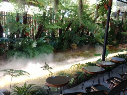 Thi công hồ cá koi trải bạt hdpe 03